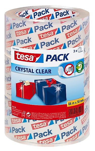 tesa Klebeband tesapack Packband (Spar-Set, 3-St., günstig online kaufen