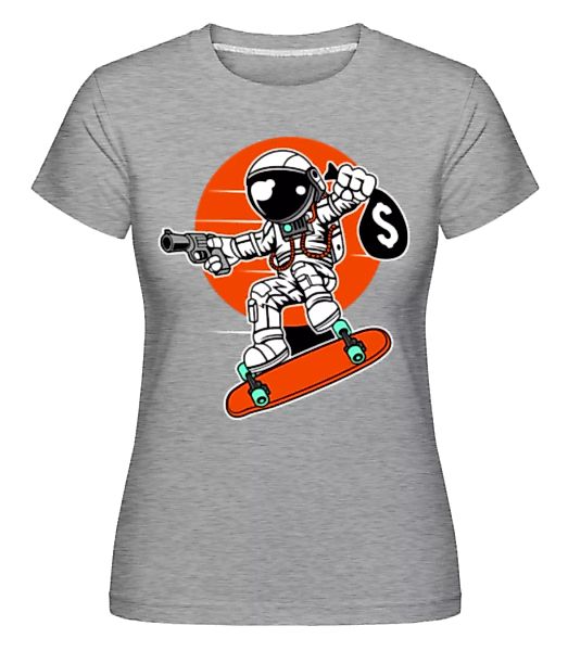 Astronaut Longboard · Shirtinator Frauen T-Shirt günstig online kaufen