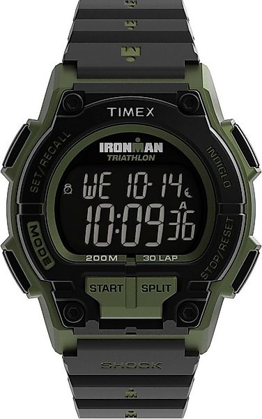 Timex Digitaluhr C30 TW5M64900VV, Quarzuhr, Armbanduhr, Herrenuhr,Resinarmb günstig online kaufen