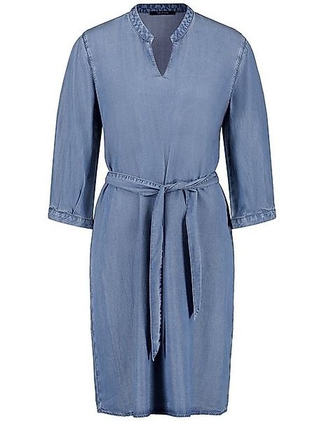 Taifun Minikleid Sommerkleid aus Lyocell in Jeans-Optik günstig online kaufen