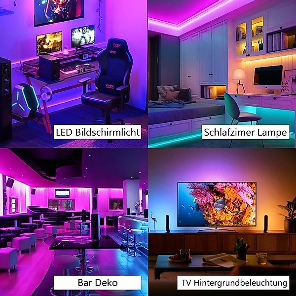 ZMH LED-Streifen 30m Streifen - Bluetooth günstig online kaufen