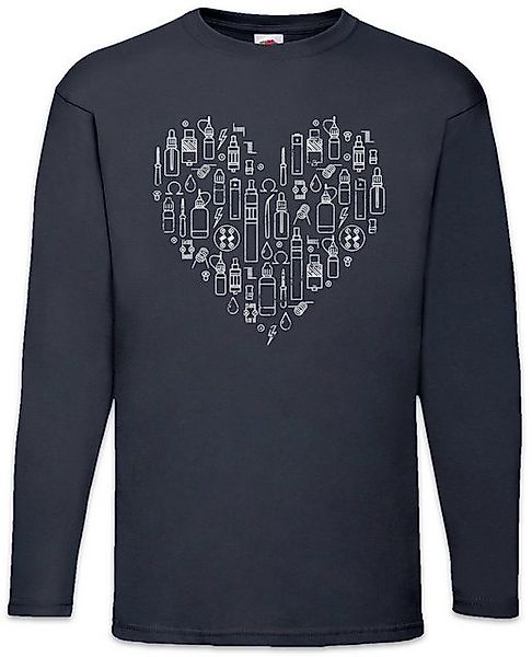 Urban Backwoods Langarmshirt Vapor Love Langarm T-Shirt Kräuter Raucher Rau günstig online kaufen