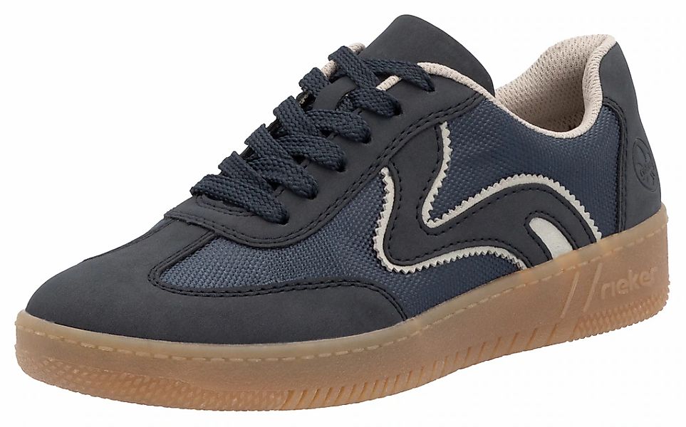 RIEKER Sport Plateausneaker, Freizeitschuh, Halbschuh, Schnürschuh günstig online kaufen