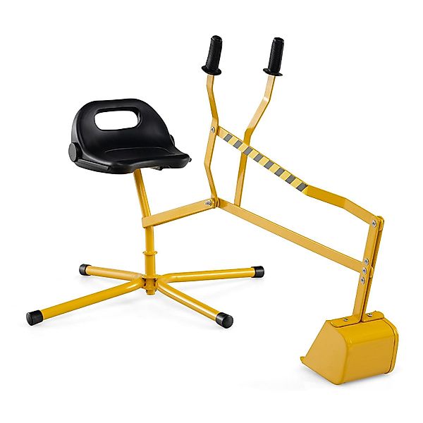 COSTWAY Spielzeug-Aufsitzbagger Metall, 360° drehbar, Sandbagger, günstig online kaufen