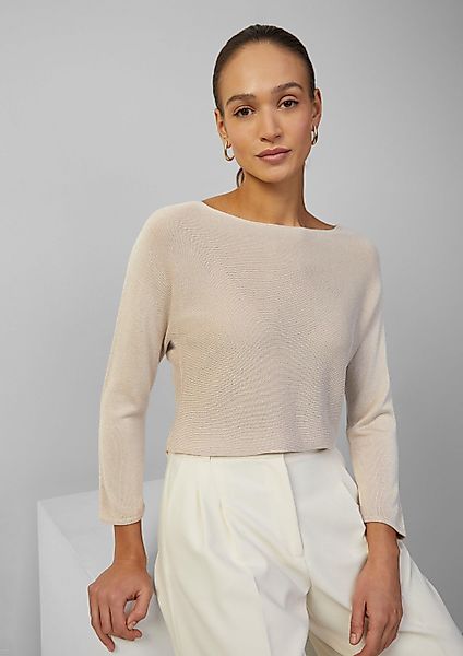 s.Oliver 3/4 Arm-Pullover Strickpullover (1-tlg) günstig online kaufen