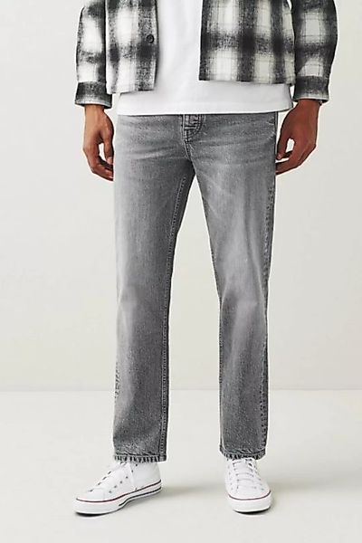Next Straight-Jeans Authentische Straight Fit Stretch-Jeans (1-tlg) günstig online kaufen