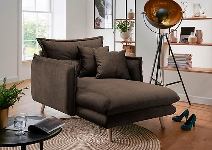 Home affaire Loveseat »Lazio« moderner Sessel mit einer bequemen Polsterung günstig online kaufen
