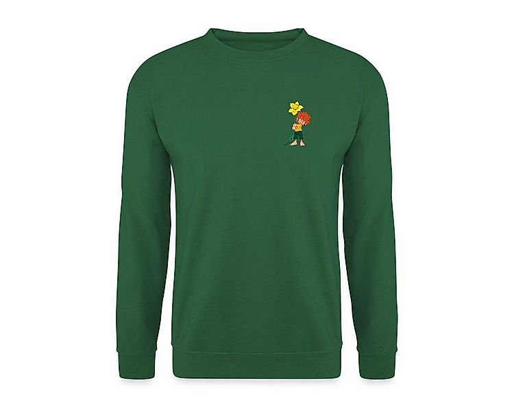 Spreadshirt Sweatshirt Pumuckl Design Mit Gelber Blume Unisex Pullover (1-t günstig online kaufen