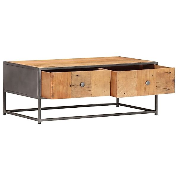 vidaXL Couchtisch 90x50x35 cm Altholz Massiv günstig online kaufen