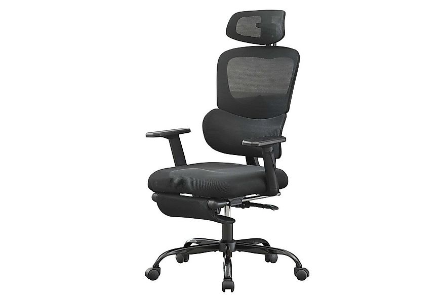 UEV Bürostuhl Ergonomischer mit Fußstütze Schreibtischstuhl (Wippfunktion n günstig online kaufen