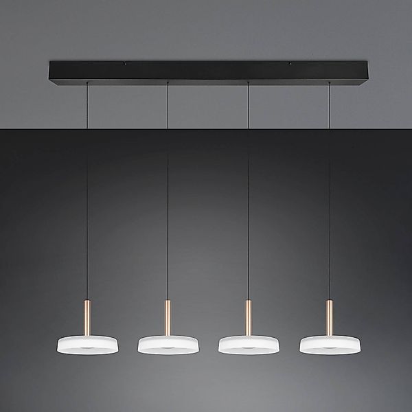 TRIO Leuchten LED Pendelleuchte »CELESTE dimmbare LED Hängelampe aus Metall günstig online kaufen