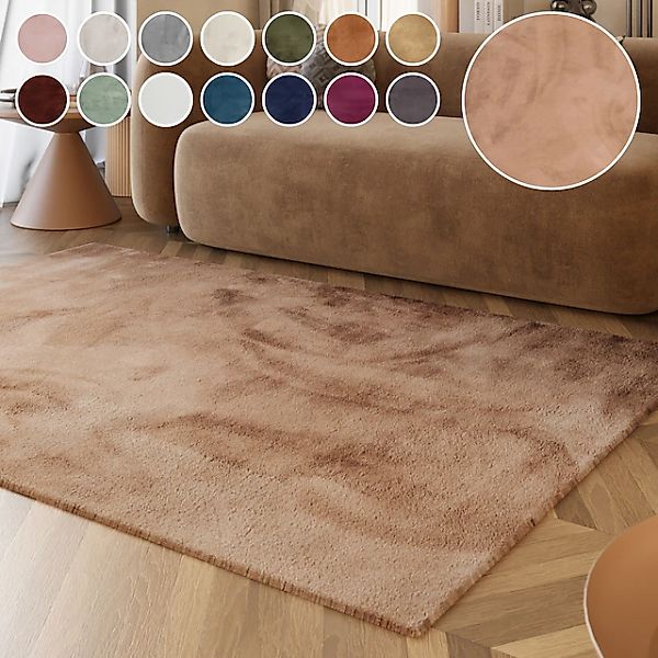 Esprit Hochflor-Teppich "Alice ESP-4377, Kunstfell" rechteckig 25 Höhe Kani günstig online kaufen