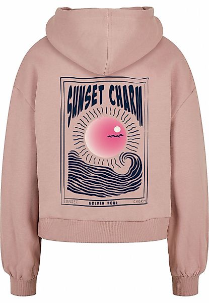 Merchcode Kapuzensweatshirt "Merchcode Ladies Sunset Charm Oversized Hoody" günstig online kaufen