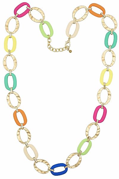 COLLEZIONE ALESSANDRO Lange Kette "Summer Vibes", bunte Gliederkette günstig online kaufen