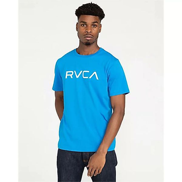 Rvca Big Kurzärmeliges T-shirt S French Blue günstig online kaufen