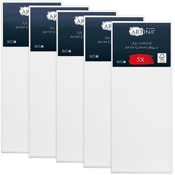 Artina Akademie Keilrahmen 30x80cm FSC 5tlg günstig online kaufen