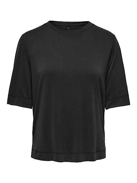 ONLY Kurzarmshirt ONLHANNAH S/S O-NECK TOP günstig online kaufen