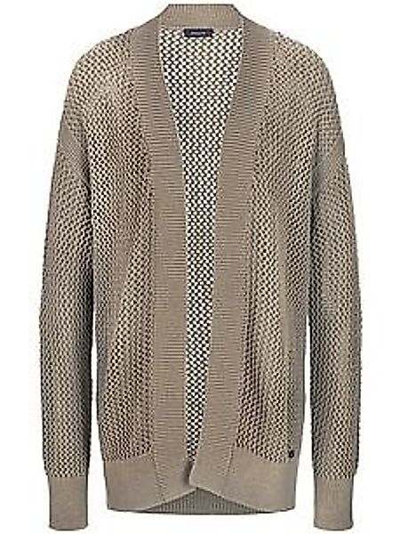 Long-Strickjacke BASLER beige günstig online kaufen