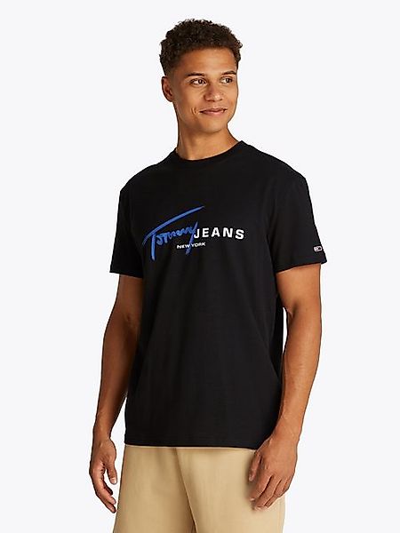 Tommy Jeans Kurzarmshirt TJM REG SIGNTR DNA TEE EXT Mit Rundhalsausschnitt günstig online kaufen