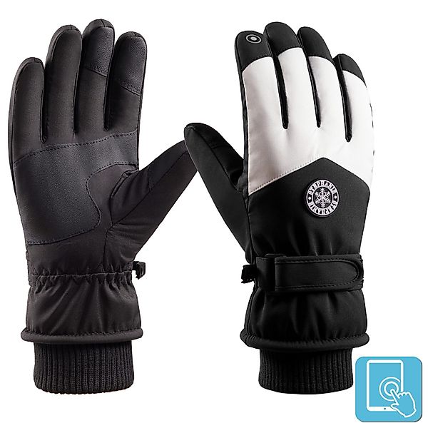 Sunicol Skihandschuhe Wasserdichte Touchscreen Winterhandschuhe Warm günstig online kaufen