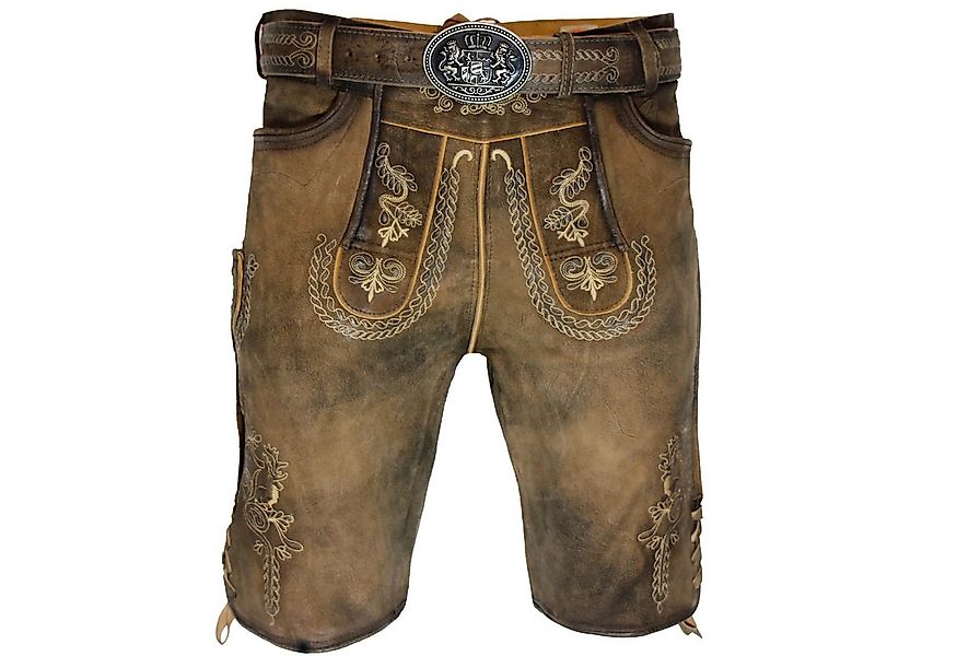 Maddox Trachtenlederhose MADDOX Herren Lederhose 'Kochelsee' mit Gürtel, S günstig online kaufen