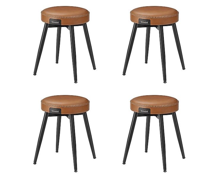 VASAGLE Sitzhocker (4 St), Esszimmerstuhl, EKHO Series, schminktisch stuhl, günstig online kaufen