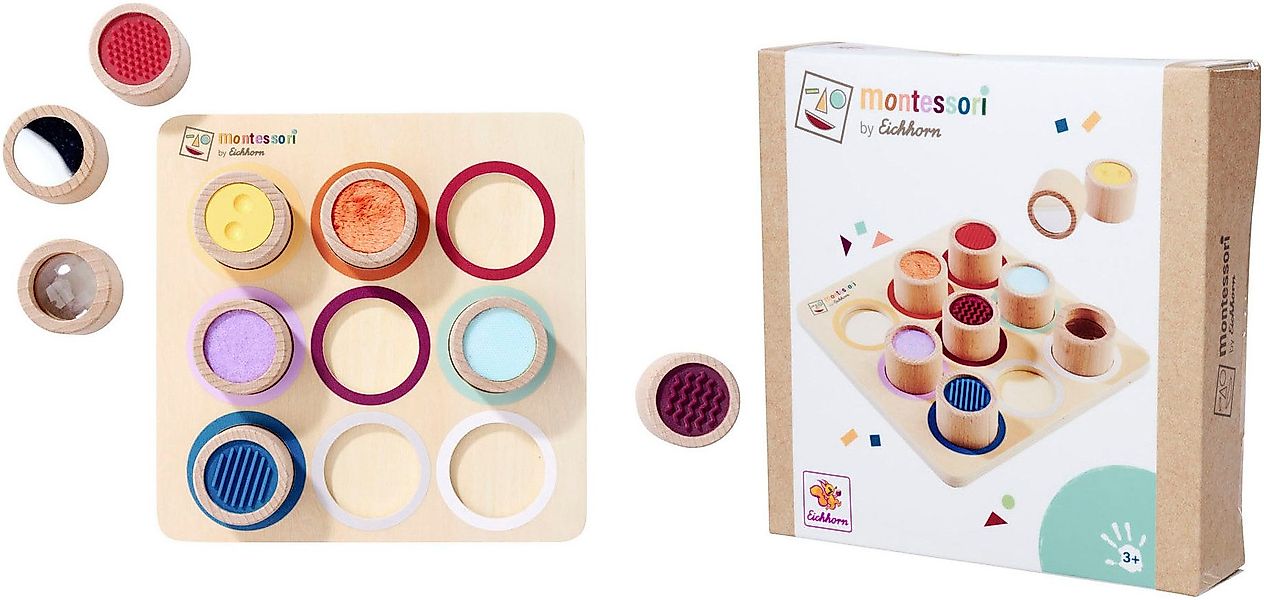 Eichhorn Lernspielzeug Montessori Fühlbrett, FSC®- schützt günstig online kaufen