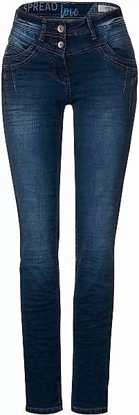 Cecil Loose-fit-Jeans, mit 2-Knopf-Form-Verschluss günstig online kaufen