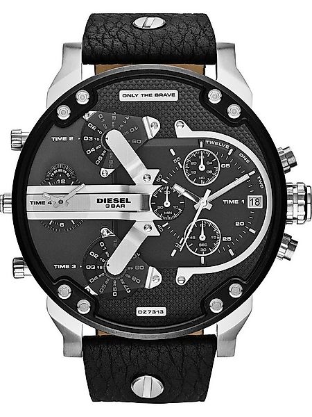 Diesel Chronograph Diesel Herren-Uhren Analog Quarz günstig online kaufen