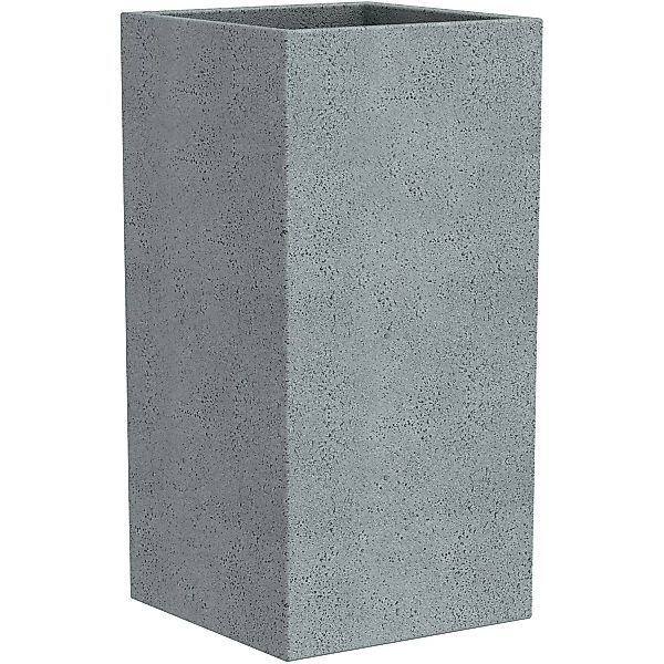 Scheurich Pflanzgefäß C-Cube 38 cm x 38 cm Stony Grey günstig online kaufen