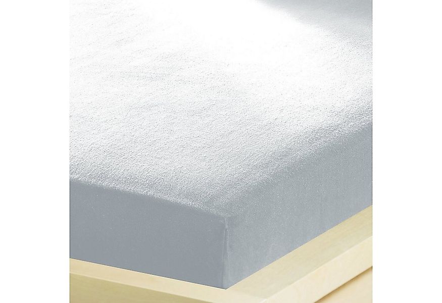 BETTWARENSHOP Spannbettlaken Feinbiber wasserdicht, Biber, Gummizug: Rundum günstig online kaufen