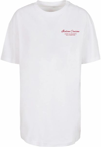 Merchcode T-Shirt "Merchcode Ladies Al Dente Per Favore Oversized Tee" 1 St günstig online kaufen