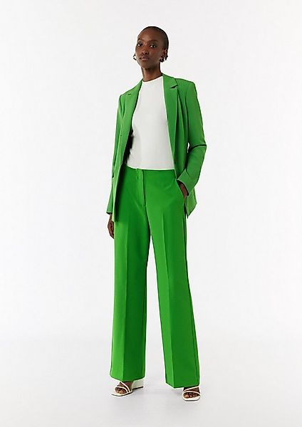 comma Chinos Hose Marlenehose mit mittelhohem Bund günstig online kaufen