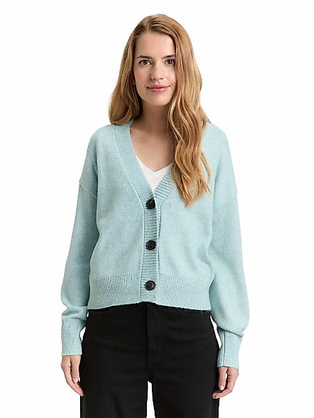 TOM TAILOR Cardigan mit Rippbündchen günstig online kaufen