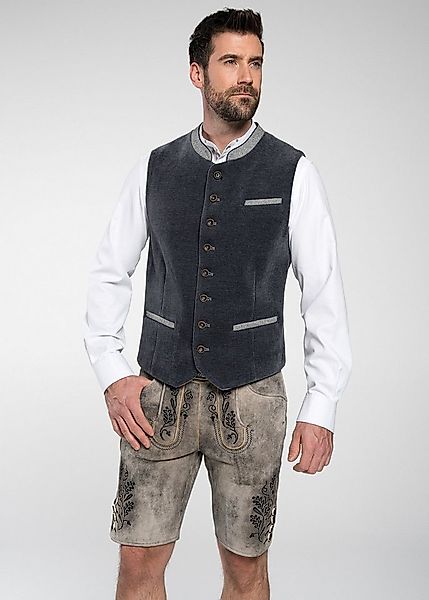 Spieth & Wensky Trachtenweste Trachtenweste "Fritz" Abgestimmte Knopfauswah günstig online kaufen