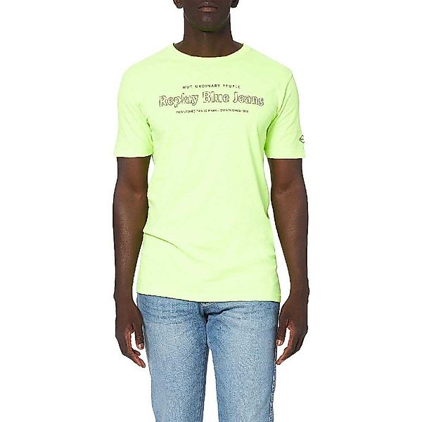 Replay M3490.000.22662g T-shirt L Yellow Fluo günstig online kaufen