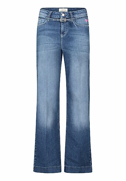 Cartoon Stretch-Jeans "Cartoon Stretch-Jeans mit Stickerei" günstig online kaufen