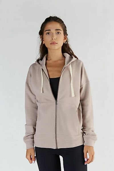 Damen Zip-hoodie Jacke Aus Bio-baumwolle "True North" T1900 günstig online kaufen