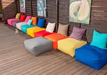 H.O.C.K. Dekokissen "Classic Uni" Outdoor geeignet, Kissenhülle mit Füllung günstig online kaufen