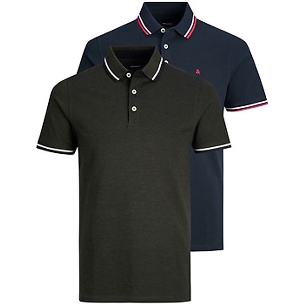 Jack & Jones  T-Shirts & Poloshirts Shirts 2 Pack Poloshirts JJEPAULOS POLO günstig online kaufen