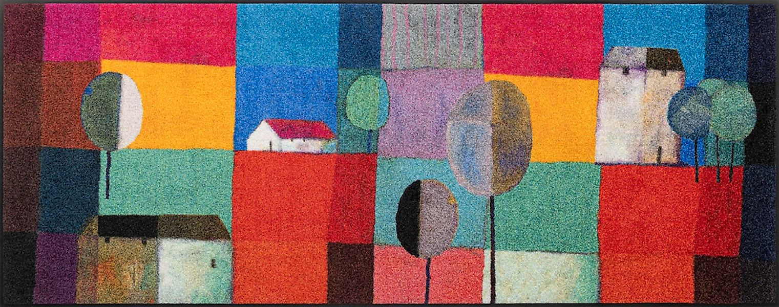 wash+dry by Kleen-Tex Teppich "Bel Villaggio" rechteckig 7 mm Höhe günstig online kaufen