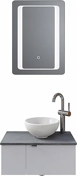 Saphir Badmöbel-Set "Serie 6915" 4 Stk. tlg. Gäste-Bad, 61 cm breit, mit LE günstig online kaufen