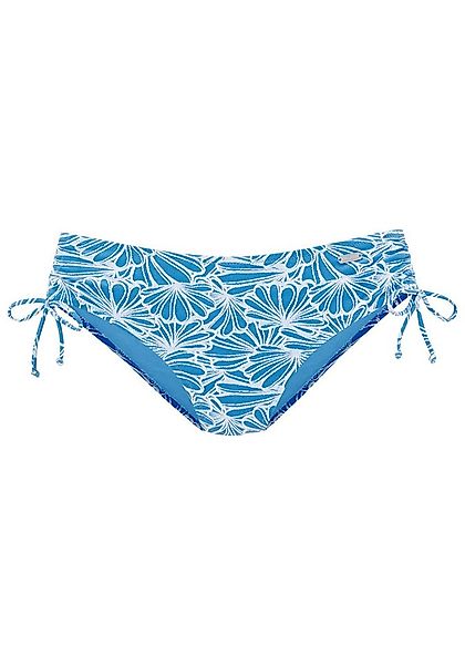 Venice Beach Bikini-Hose Peony in höherer Schnittform und modischer Struktu günstig online kaufen