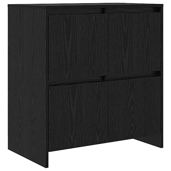 vidaXL Sideboard Sideboard Schwarz Eichen-Optik 70 günstig online kaufen