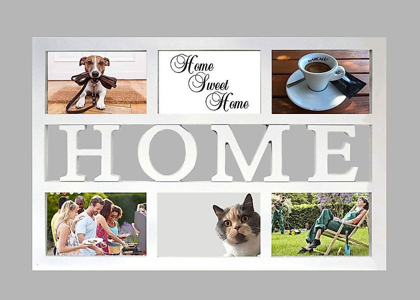 Bilderrahmen Collage Bilderrahmen Home - Wechselrahmen günstig online kaufen
