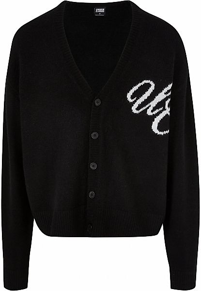 URBAN CLASSICS Rundhalspullover "Urban Classics Herren Initials Cardigan", günstig online kaufen