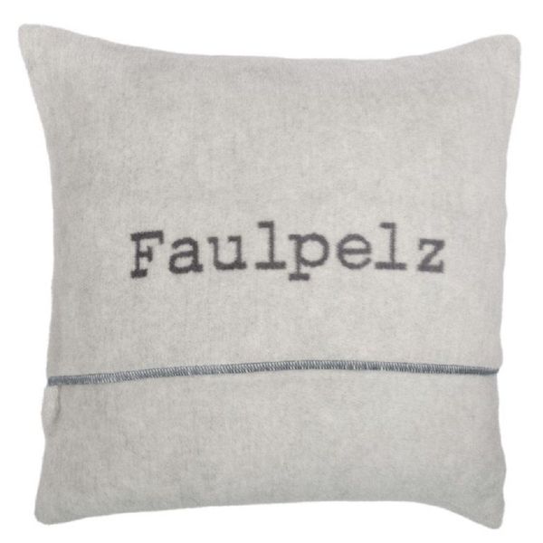 DAVID FUSSENEGGER Kissenhülle Verona 'Faulpelz' 50 günstig online kaufen