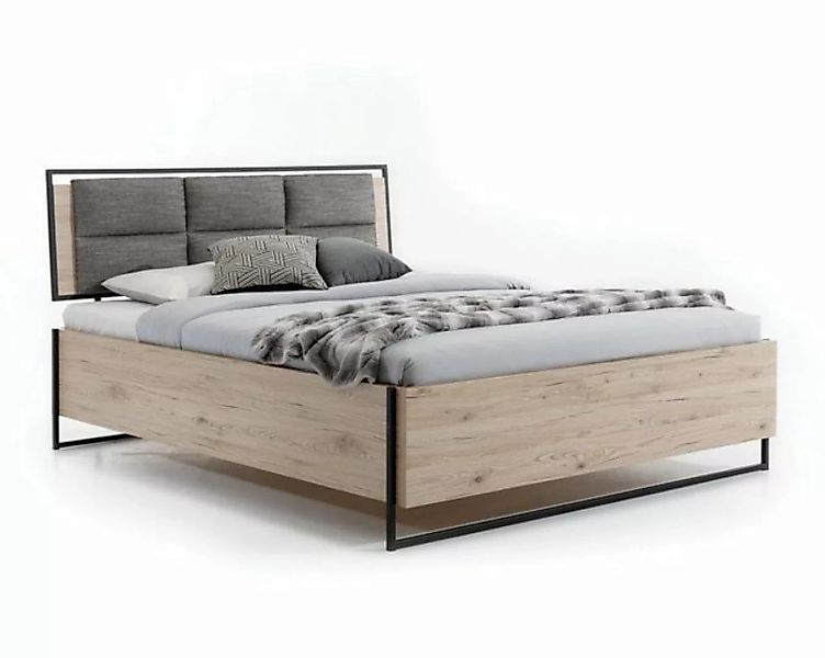 JVmoebel Bett Bett Beige Loft Design Modern Doppel Betten Schlafzimmer Eleg günstig online kaufen