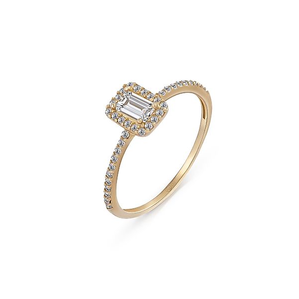 Suzan Gold Solitärring Forever Ring, Gelbgold günstig online kaufen