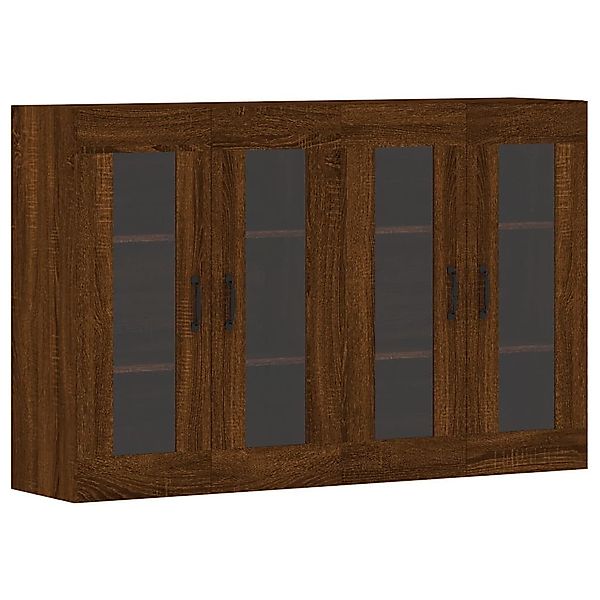 vidaXL Sideboard Wandschränke 2 Stk. Braun günstig online kaufen
